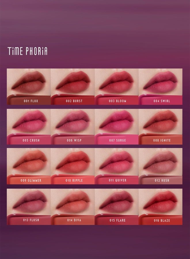 TIMEPHORIA Altera Blurring Lip Tint 014 Diva, Burnt Orange Glossy to Soft Matte Finish, Blur Lip Lines, Weightless No-Sticky Airy Velvet Texture, Vibrant Hydrating Long-Lasting Lip Makeup - Image 5